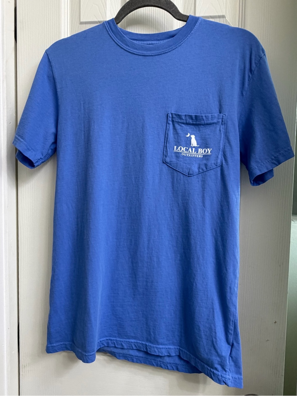 Local Boy Outfitters Short Sleeve Pocket Tee — Blue